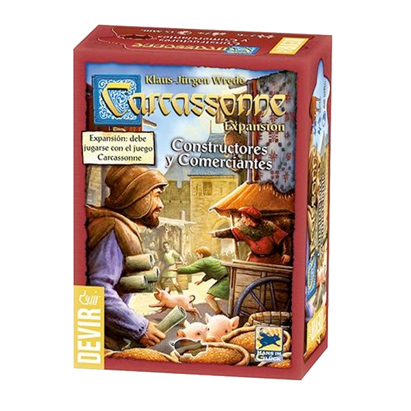 Carcassonne: Constructores y Comerciantes