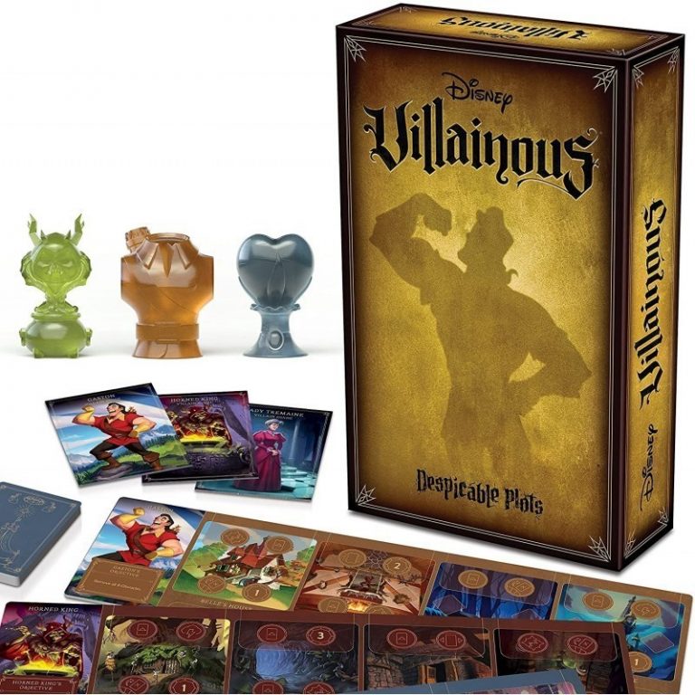 Comprar Disney Villainous Despicable Plots Juego De Mesa Mono De