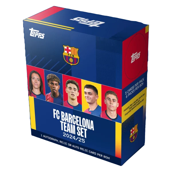 2024-25 Topps FC Barcelona Team Set