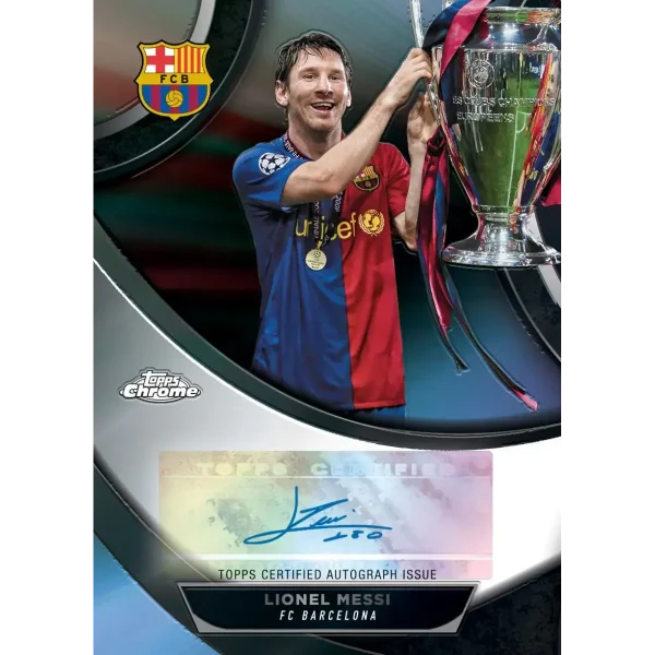 Topps 2023-24 Chrome UEFA Club Competitions Jumbo Box #20401