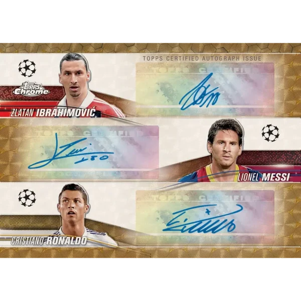 Topps 2023-24 Chrome UEFA Club Competitions Jumbo Box #20402