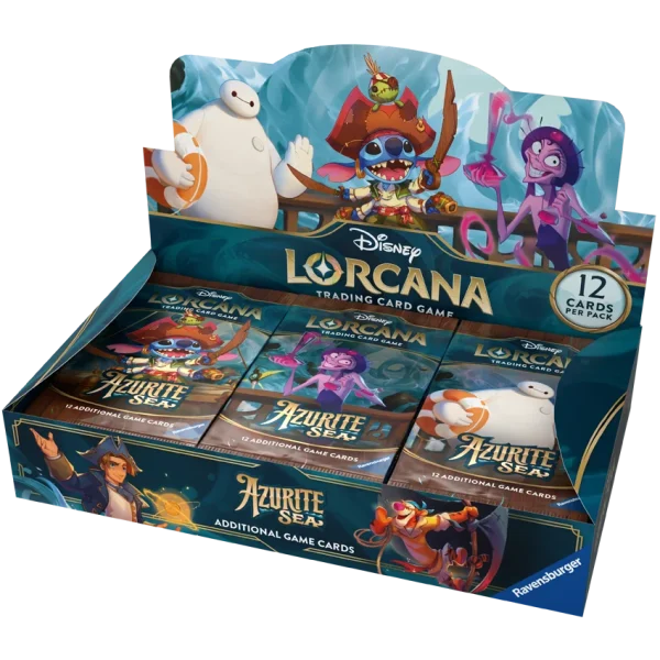 Azurite Sea Booster Box Disney Lorcana