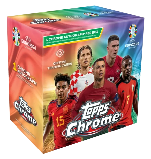 2023-34 Topps Chrome UEFA Euro Hobby Box