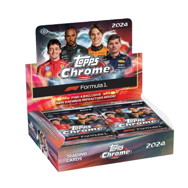 2024 Topps Chrome Formula 1 Qualifying Lap Box