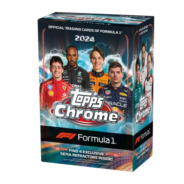 Topps 2024 Chrome Formula 1 Value Box