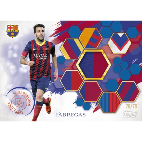 Topps FC Barcelona 125th Anniversary #22419