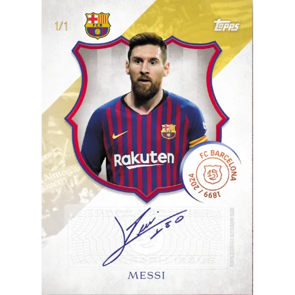 Topps FC Barcelona 125th Anniversary #22420