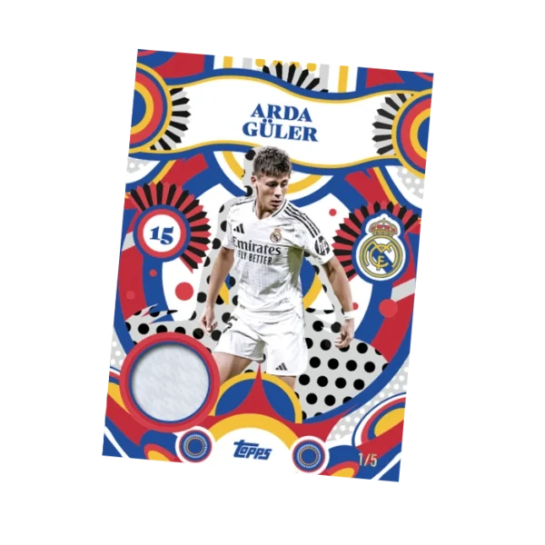 2024-25 Topps Real Madrid Team Set #22625