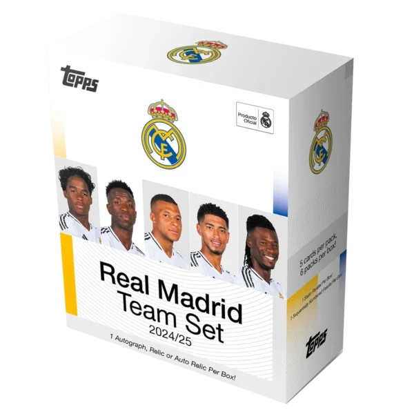 2024-25 Topps Real Madrid Team Set